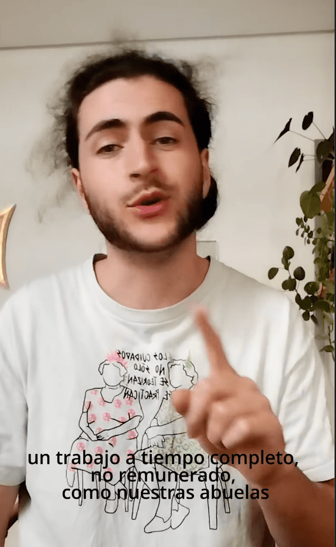 Poesia llamando a la manifestación